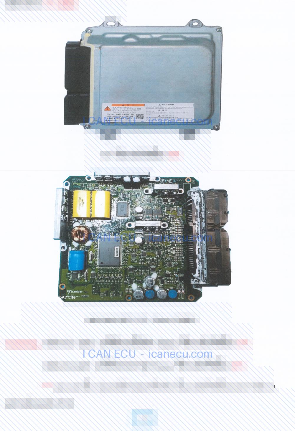 ตัวอย่างหน้า 3 จาก คู่มือซ่อมกล่อง ECU Isuzu U2