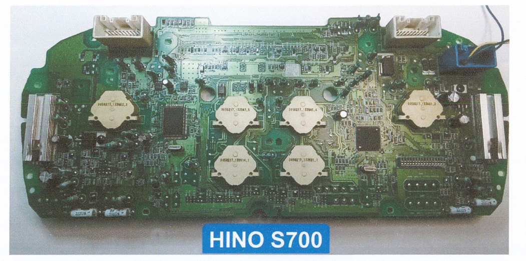 ภาพแผงวงจรเรือนไมล์ Hino S700